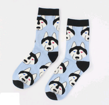 Load image into Gallery viewer, Creative socks zebra animal series stockings wild couple cotton socks