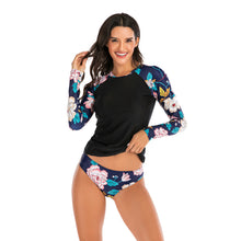 Load image into Gallery viewer, Casual split long - sleeved surf suit