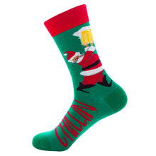 Load image into Gallery viewer, Fashionable Men's Santa Claus Elk Socks Trendy Cotton Socks