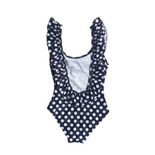 Load image into Gallery viewer, Polka dot swimsuit set