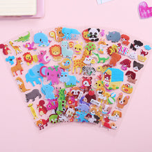Load image into Gallery viewer, Cartoon Anime Three-dimensional Stickers Puzzle Early Education Kindergarten Reward Bubble Stickers