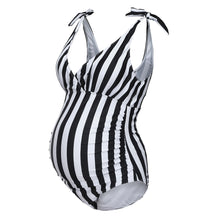 Load image into Gallery viewer, Printed women's maternity swimsuit