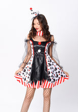Load image into Gallery viewer, Twisted Clown Adult Halloween Custome