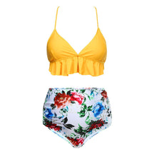 Load image into Gallery viewer, Printed pregnant women split swimsuit