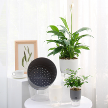 Load image into Gallery viewer, Automatic water absorption plastic flower pot