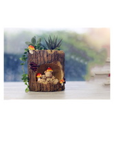 Load image into Gallery viewer, Tree hole story decoration resin flower pot
