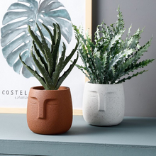 Load image into Gallery viewer, Cement flower pot