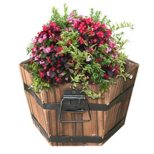 Load image into Gallery viewer, Balcony Planting Vegetable Anticorrosive Wooden Flowerpot Home
