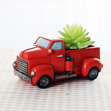 Load image into Gallery viewer, Retro Simulation Truck Resin Fleshy Flower Pot