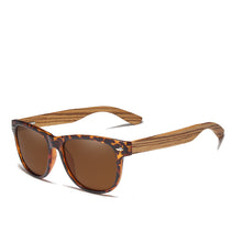 Load image into Gallery viewer, Bamboo Wood Sunglasses Wooden Retro Polarized Sunglasses