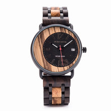 Load image into Gallery viewer, Wooden quartz watch