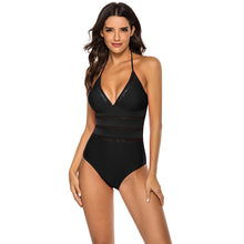 Load image into Gallery viewer, Mesh detail sling one-piece swimsuit
