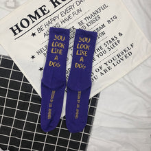 Load image into Gallery viewer, Cotton Comfortable English Socks