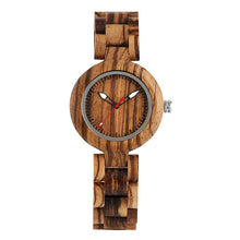 Load image into Gallery viewer, Wooden ladies watch