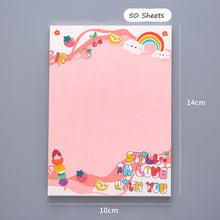 Load image into Gallery viewer, Cute Sticky Notes For Students With Tearable Non-sticky Sticky Notes