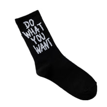 Load image into Gallery viewer, Retro skateboard alphabet tube socks