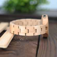 Load image into Gallery viewer, Wooden quartz watch