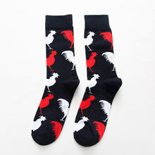 Load image into Gallery viewer, New Fashion Style Socks Short Chicken Geometry Pattern Funny Cotton Socks
