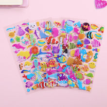 Load image into Gallery viewer, Cartoon Anime Three-dimensional Stickers Puzzle Early Education Kindergarten Reward Bubble Stickers