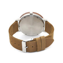 Load image into Gallery viewer, BOBO BIRD wood table handmade bamboo wood leather belt original Japanese movement men's watch