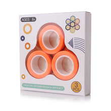 Load image into Gallery viewer, Anti-Stress Magnetic Rings Fidget Unzip Toy Magic RingTools