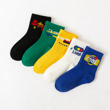 Load image into Gallery viewer, CUHK Children's Socks Cute Cartoon Cotton Socks Student Socks