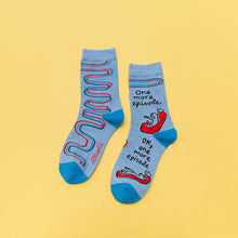 Load image into Gallery viewer, Personality Contrast Color Graffiti Women's Tube Socks Street Style Fashion Cotton Socks