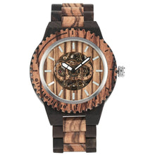 Load image into Gallery viewer, Automatic wooden Watch