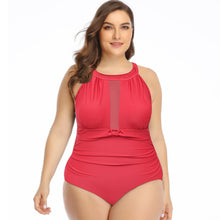 Load image into Gallery viewer, Mesh one-piece swimsuit ladies