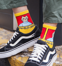Load image into Gallery viewer, Creative cartoon tide socks INS net red super fire men and women couple socks cotton tube