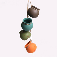 Load image into Gallery viewer, Creative Japanese Style Hanging Succulent Flower POTS