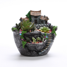 Load image into Gallery viewer, Home Gardening Small Sky Garden Succulent Platter Flower Pot