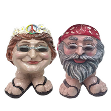 Load image into Gallery viewer, Muggle Face Flower Pot Garden Decoration Doji Jim Plant Flower Pot Sculpture