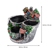Load image into Gallery viewer, Micro Landscape Old Pile Succulents Flower Pot Ornaments