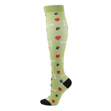 Load image into Gallery viewer, Sports Compression Socks Pattern Stretch Stockings
