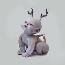 Load image into Gallery viewer, Halloween Scary Baby Resin Figurine Ornament