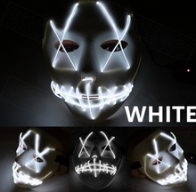 Load image into Gallery viewer, Halloween Led Glowing Full Face Mask
