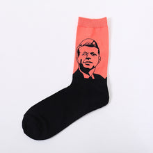 Load image into Gallery viewer, Fashion creative character avatar in tube socks