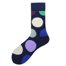 Load image into Gallery viewer, Color Large Version Polka Dot Men's Trendy Socks In Tube Socks