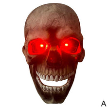 Load image into Gallery viewer, Halloween Skull Movable Mouth Latex Mask Halloween Kills Mask Cosplay Scary Killer Full Face Helmet Halloween Party Costume Prop