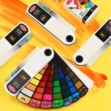 Load image into Gallery viewer, Master Sector Solid Watercolor Collapsible Transparent Color Block Pro