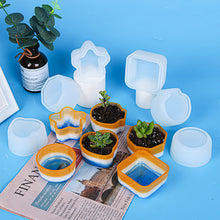 Load image into Gallery viewer, Creative Small Flower Pot Epoxy Silicone Mold