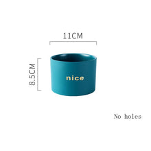 Load image into Gallery viewer, Creative Personality Iron Ceramic Flowerpot
