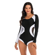 Load image into Gallery viewer, One-piece long sleeve surfing suit