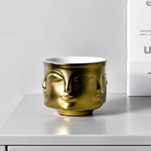 Load image into Gallery viewer, Individual face flower pot