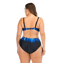 Load image into Gallery viewer, Fat woman underwire big cup ladies swimsuit