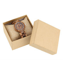Load image into Gallery viewer, Wooden ladies watch