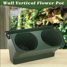 Load image into Gallery viewer, Stackable Flower Pot Wall Hanging Vertical Planter Succulent Plants Bonsai Vase Garden Home Decoration
