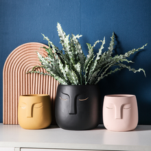 Load image into Gallery viewer, Nordic Abstract Figure Flower Pot Modeling