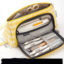 Load image into Gallery viewer, Simple Canvas Stationery Bag